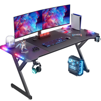 Metal Base Computer Desk