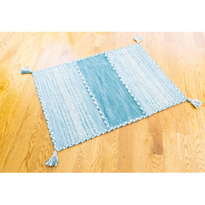Cotton Plaid Indoor Rug