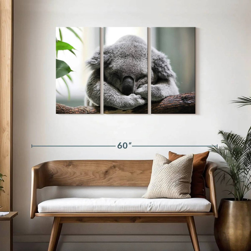 Brampt Napping Koala, 28" H x 45" W