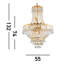 Branden 9 - Light Chandelier-1440379924