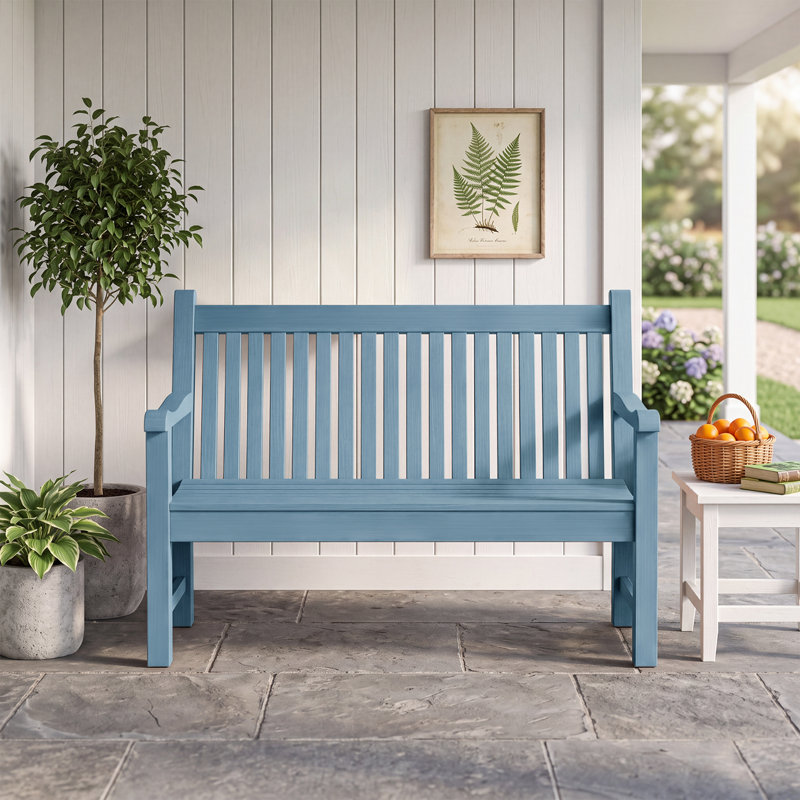 Banc d'extérieur 48 po x 48 po HiPS, Bleu