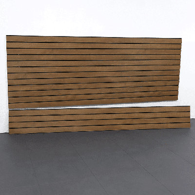 Laminated PVC Slatwall