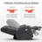 26.4'' W Dual Motor Power Lift Recliner Infinite Position With Heat And Massage, Fabric-1791888286