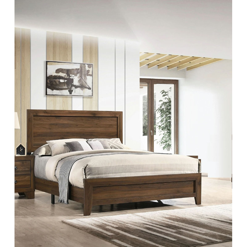 Magnifique meuble de chambre contemporain en bois à panneau 1pc