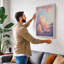 Golden Hour Clouds Modern - Wrapped Canvas-25603924-25603925