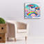  «Unicorn Over Rainbow» par Rey Klimt, art mural sur toile-1200544239