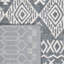 Tapis ivoire / gris anthracite Betty Southwestern-800588535
