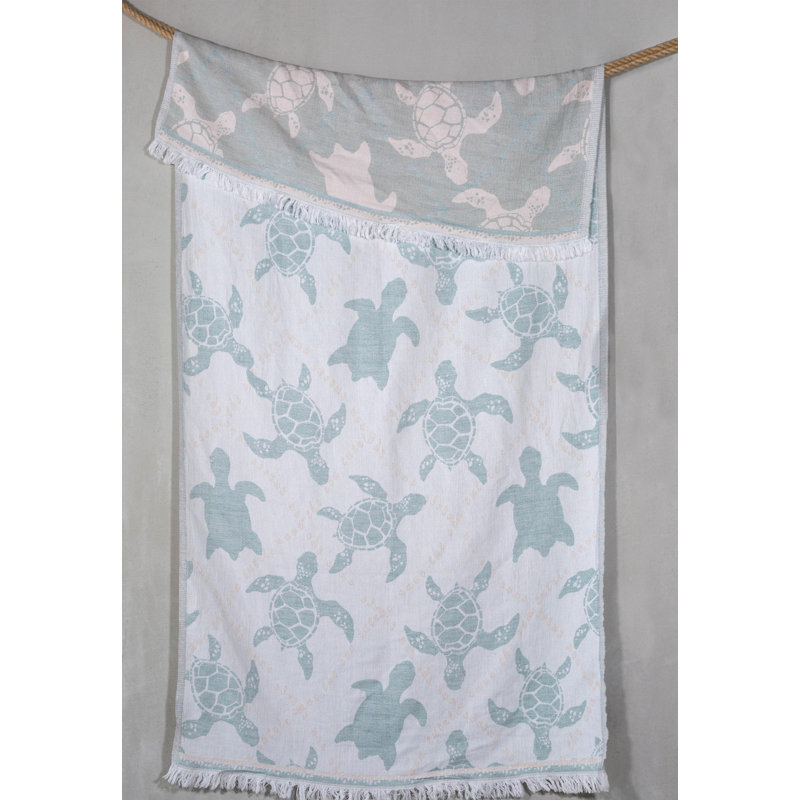 Serviette de plage 100% coton Scales