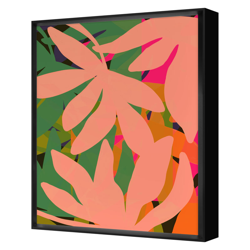 "Vivid Garden 2" par Bock, Alicia, H 20 po x l 16 po, Noir