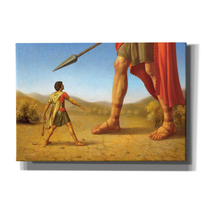 Sur toile, H 18 po x l 26 po x P 0,75 po