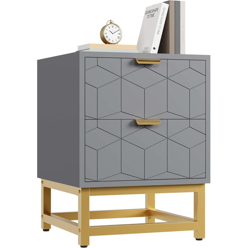 40cm W Bedside Table