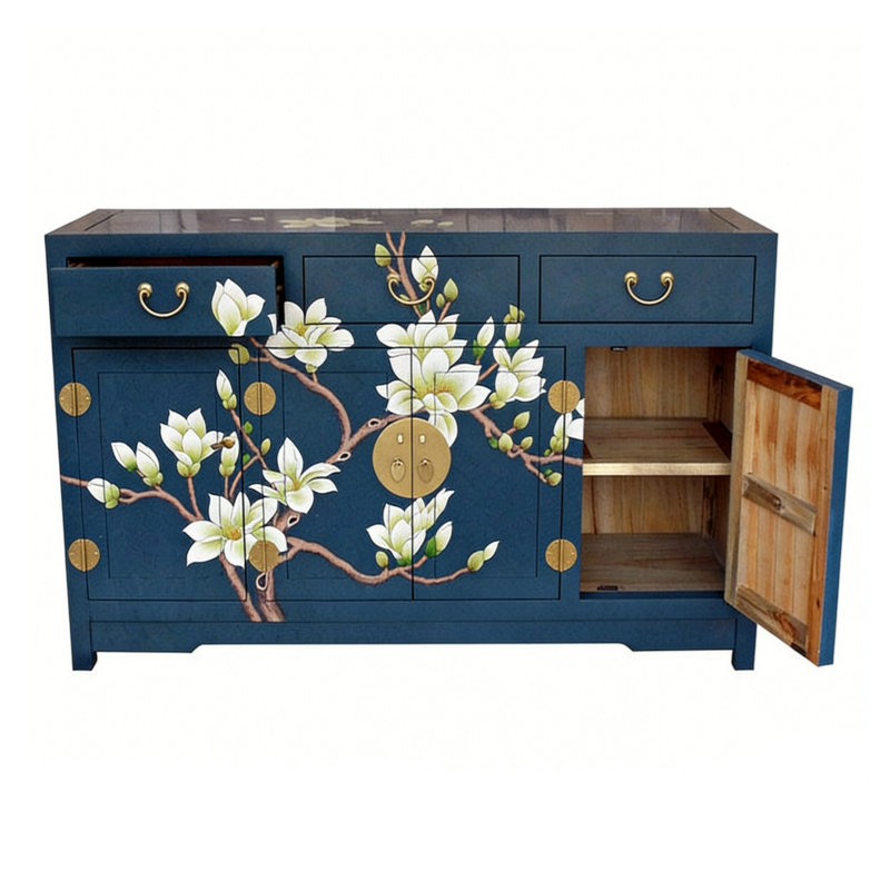 Large-Capacity Painted Sideboard