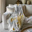 Couverture en sherpa 1 pièce Daisy Check-99477212