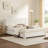 Boucle-Style Waterproof Upholstered Bed-190930062