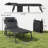 Set Of 2 Garden Tanning Chair, Folding Chaise Lounge Chair