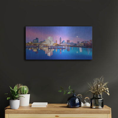Cleveland Skyline', Metal Wall Art