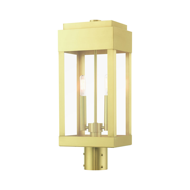 Transparent Lantern Head, Satin Brass
