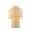 37cm H Linen Novelty Pendant Shade ( No Direct Attachment Method ) in Cream