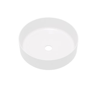 Modern Ceramic Circular/Round Vessel Bathroom Sink