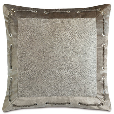 Ezra Mitered Square Pillow Cover & Insert