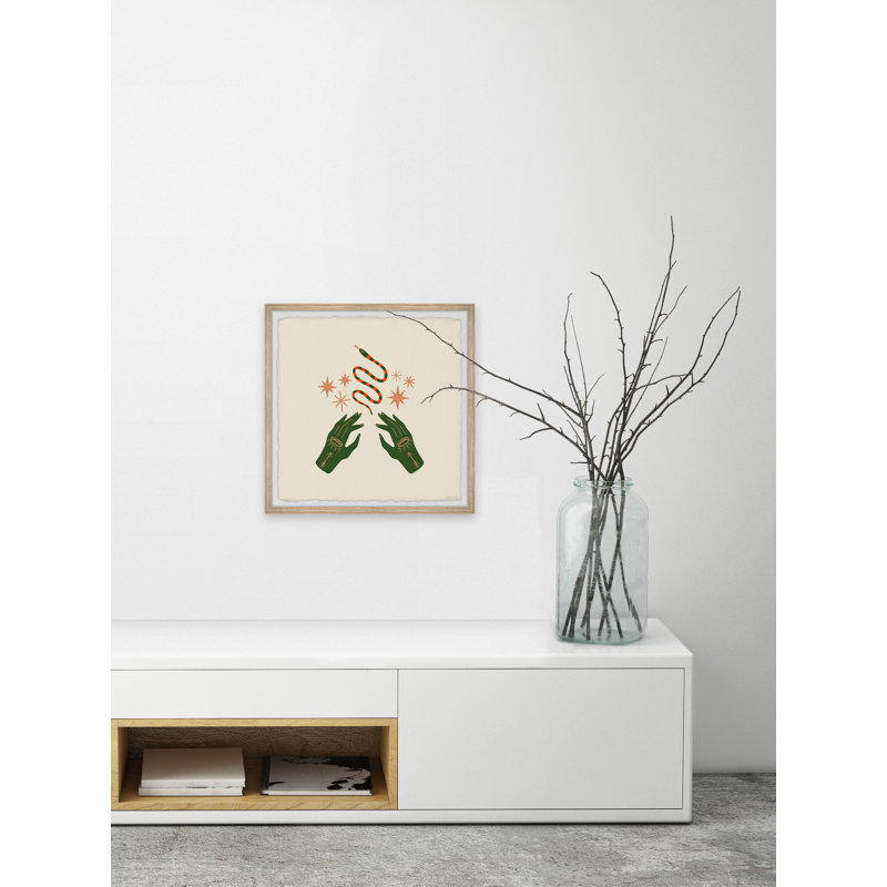 Control Your Destiny - Single Picture Frame Painting, 30cm H x 30cm W x 3.81cm D