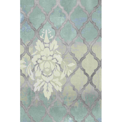 Bleu sarcelle et arabesque II