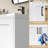 Elye Solid Wood 72 Inch Double Bathroom Vanity with Solid Surface Top-1392526104-1392526105