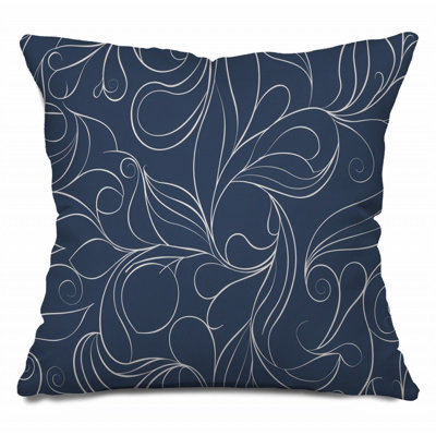 Coussin décoratif à motif floral