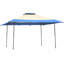 Folding Awning Garden 13 Ft. W x 13 Ft. D Steel Patio Gazebo-40272363