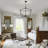 4 - Light Dimmable Lantern Geometric Chandelier