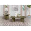 Table basse rectangulaire en bois massif
