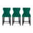 Kirsten Counter Stool with Metal Frame-850751046-850751052-850751048