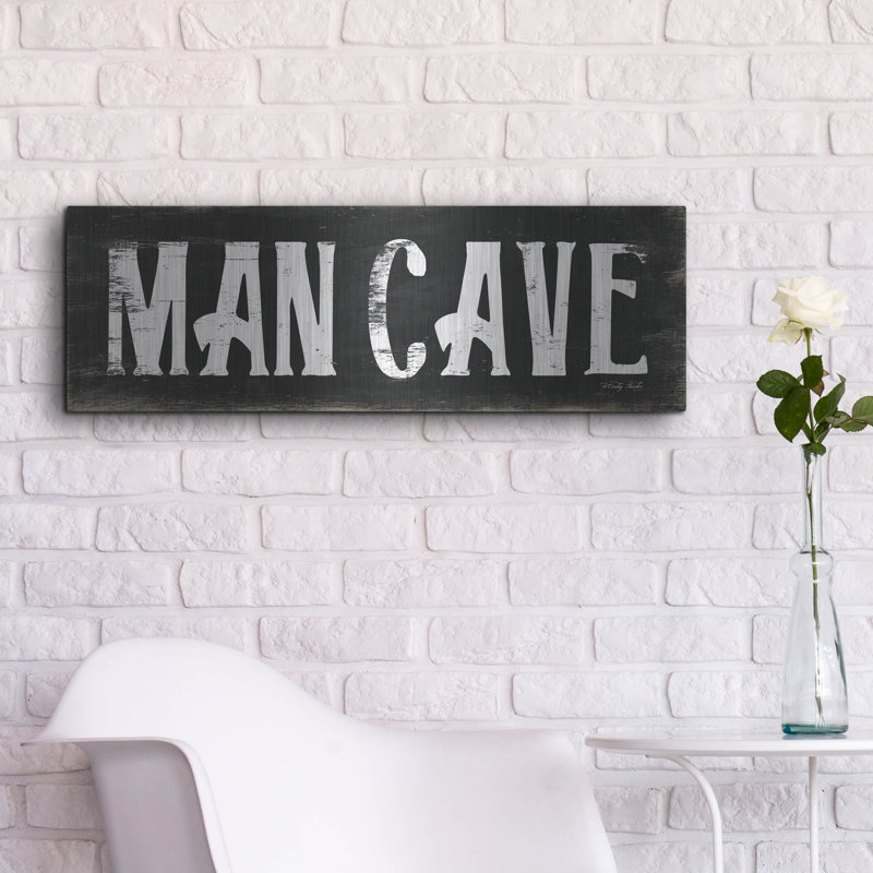 «Man Cave» par Cindy Jacobs, H 12 po x l 36 po