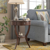 Table de bout à 3 pieds avec rangement Beekman 