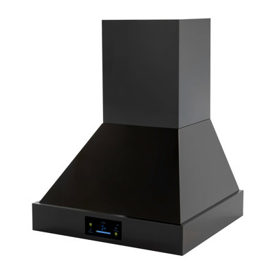 Induction Hardware 30 Inch Range Hood, Professional Wall Mount Vent Hood with 1000 CFM Suction and efficient DC-Motor, Quiet Multi-Speed, LED Lights, Professional 304 Stainless Steel
