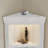 83.4"Tall Modern Corner Shelf