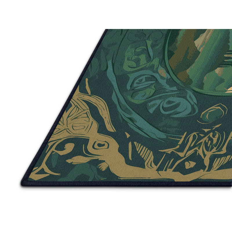 Tapis caché, Rectangle 4pi x 6 pi