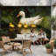Ducklings Nature Wallpaper Greenery Pond Wall Mural-1983293063-1983293059