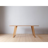 Isometric Oak Dining Table