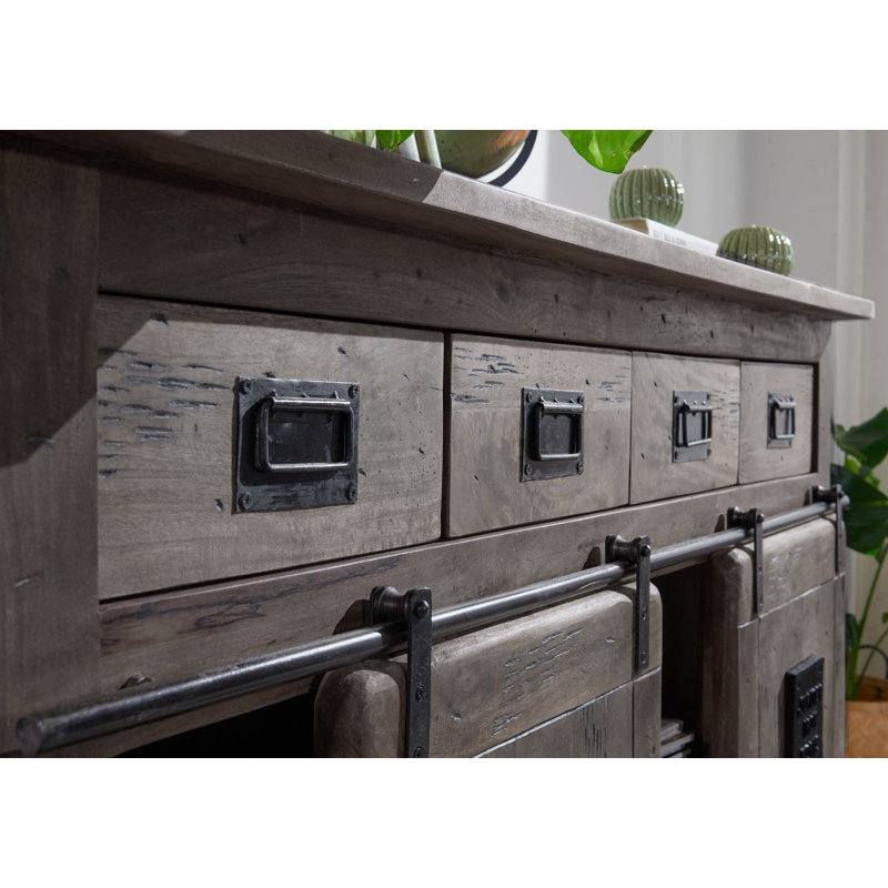 150cm Solid Wood Sideboard