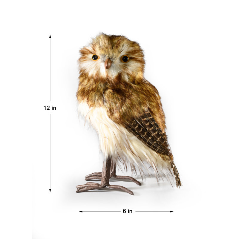 Artificial Feathered Owl