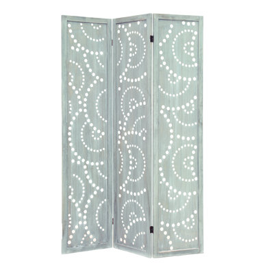 Hammes 138cm W x 170cm H 3 - Panel Folding Room Divider