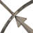 Round Metal Compass Wall Décor Distressed-1233330070-1304470088