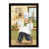 Black Floater Framed