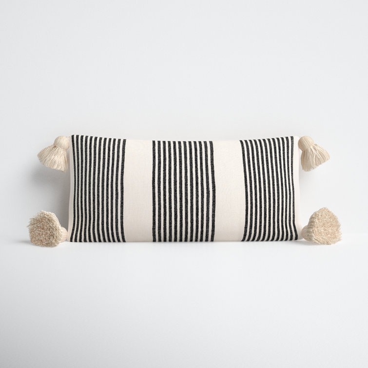 Colindale Tassels Cotton Throw Pillow