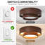 1-Light Integrated LED Flush Mount