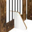  Dog Gate With Stands Engineered Wood Fence Pet Containment Living Room-155960000-155960005