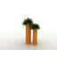 Cilindro - Resin Tower Pot Planter - Self Watering-49046502-49046512