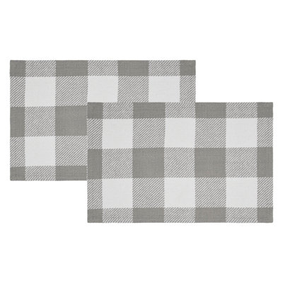 Annie Buffalo Check Cotton Rectangle Placemat