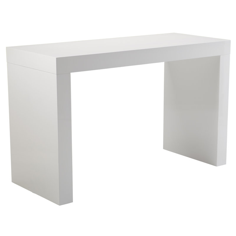 Canyon Faro C-Shape Counter Height Dining Table, White